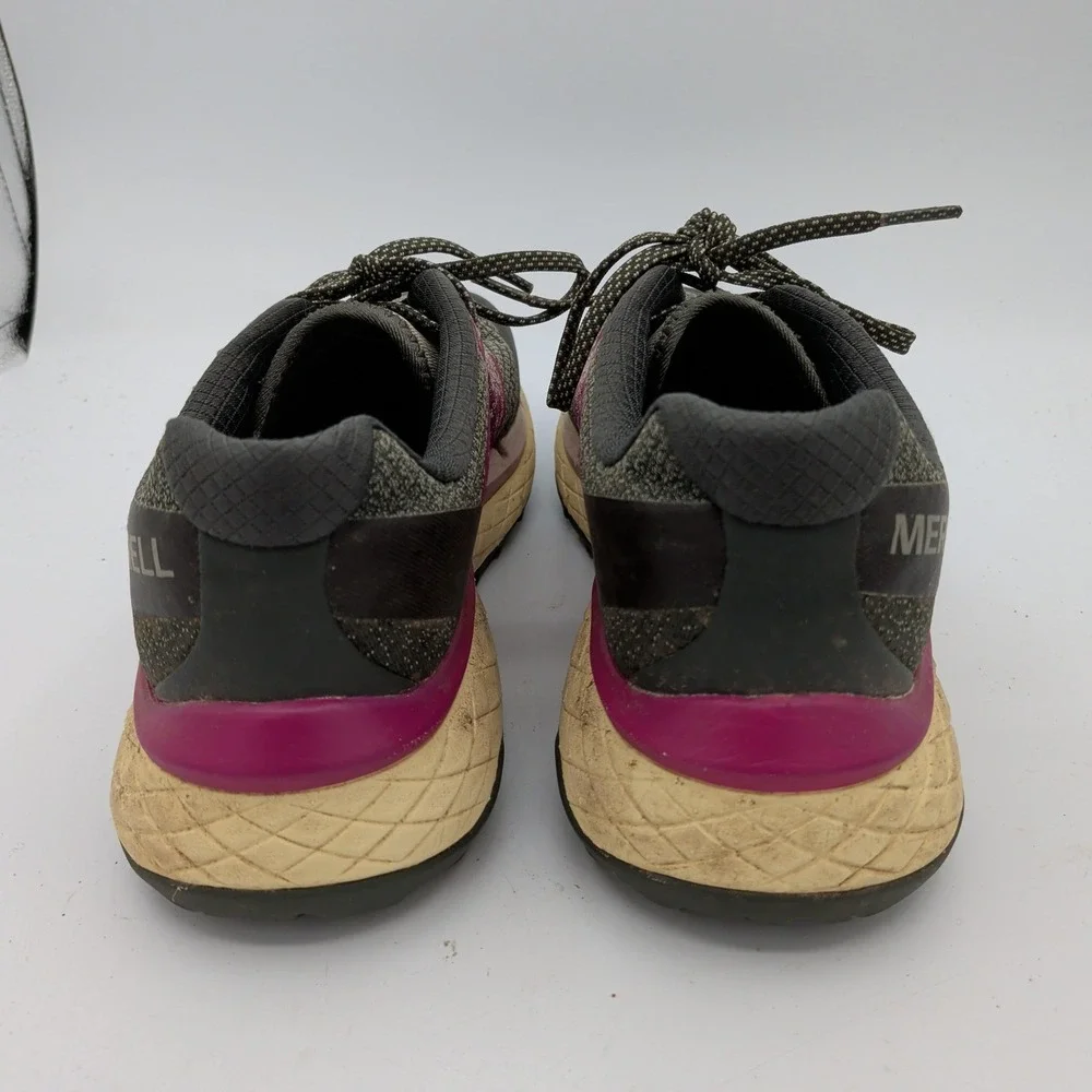 Merrell Agility Peak 4 Womens Trail Running Shoes Granite Berry J067220 Size 9.5
